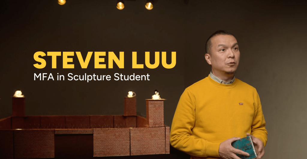 Steven Luu, MFA in Sculpture Student